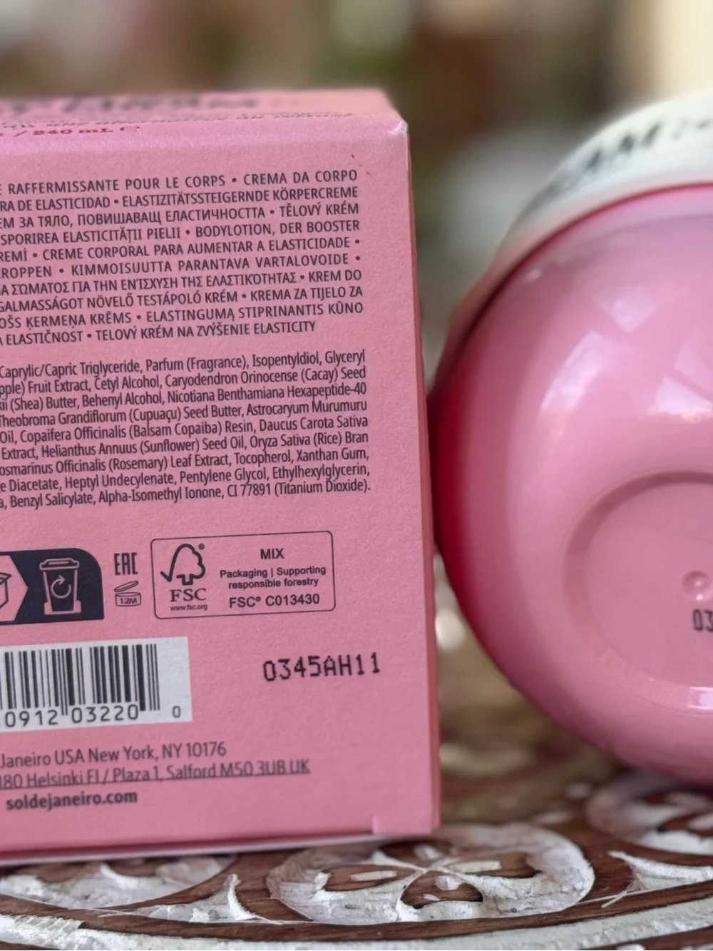 Sol de Janeiro Beija Flor Elasti Cream Cheirosa 68 8.1 oz New in Box